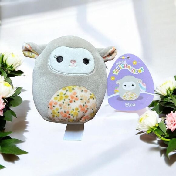 Elea the Lamb Squishmallows 4.5-5 inches NWT - Picture 1 of 4